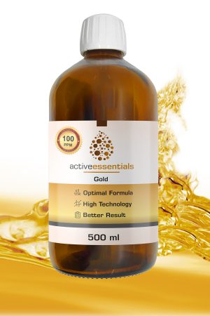 Active Essentials® Kolloidal Altın Suyu 100ppm